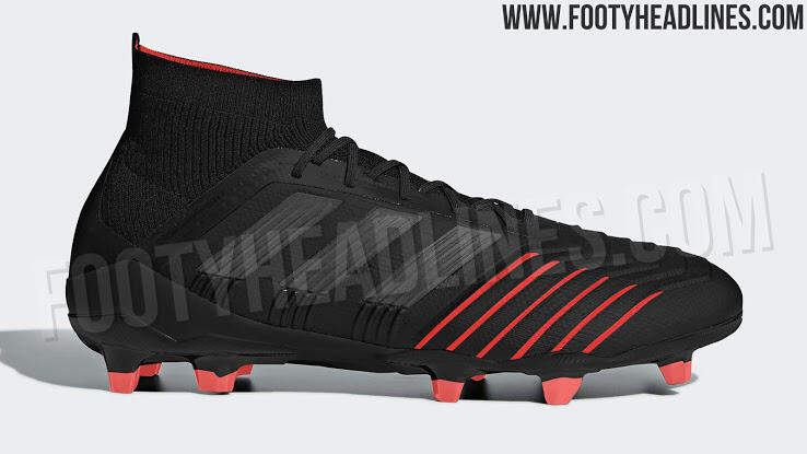Warna Baru Adidas Predator 2019 'Blackout &amp; Red' Gahar Bos!