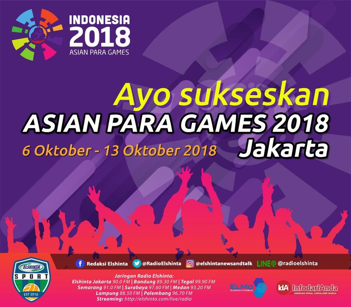 Opening asian para games 2018
