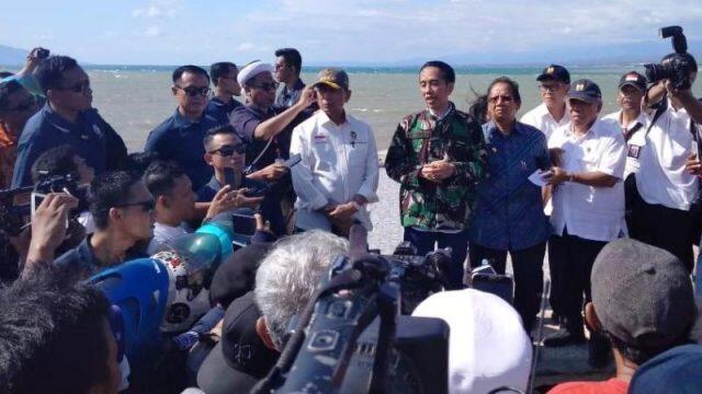 Jokowi: Semua Korban Gempa dan Tsunami Sulteng Harus Ditemukan