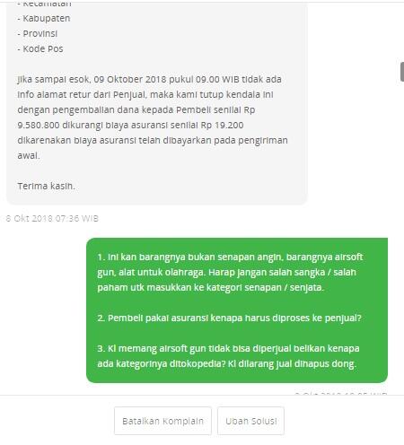 WASPADA PENIPUAN ASURANSI TOKOPEDIA DAN TOKIO MARINE !!!