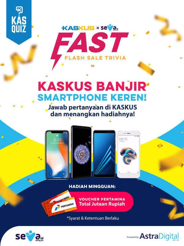 Mau Smartphone Baru Hingga Voucher Total Jutaan Rupiah? Ikut Kuis Ini Gan