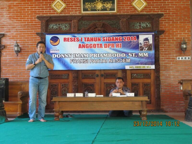 Donny Imam Priambodo dan Harapannya Pada Pilpres 2019