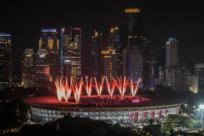 Ada 3 zona festival untuk penonton di GBK