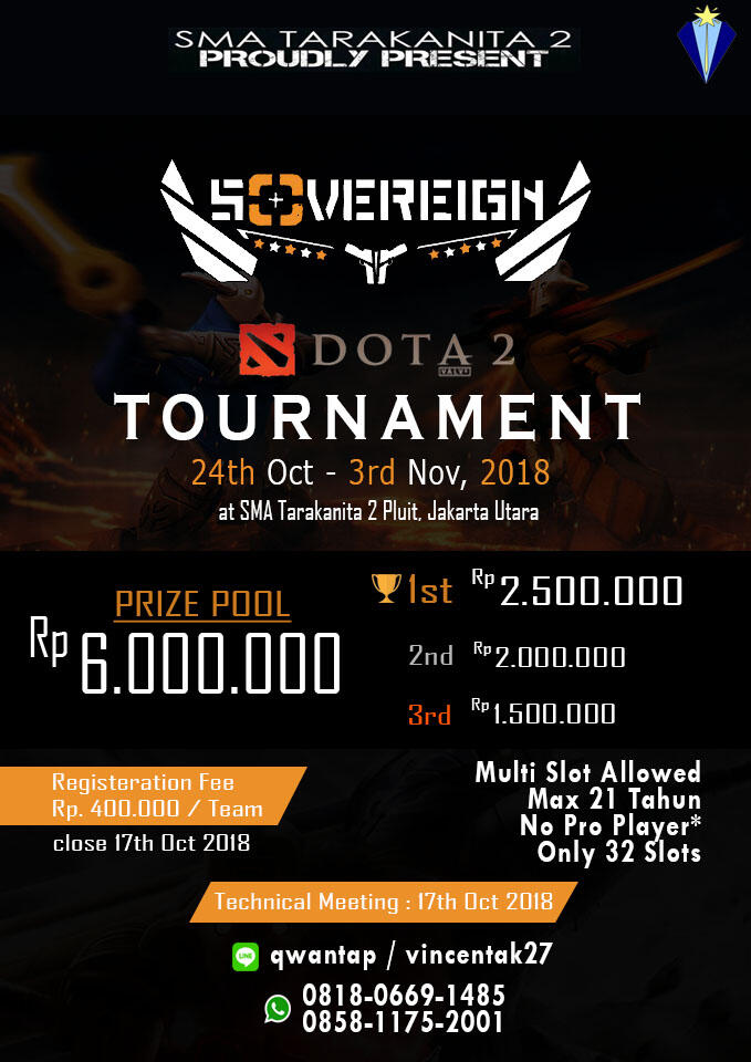 DOTA 2 OFFLINE TOURNAMENT