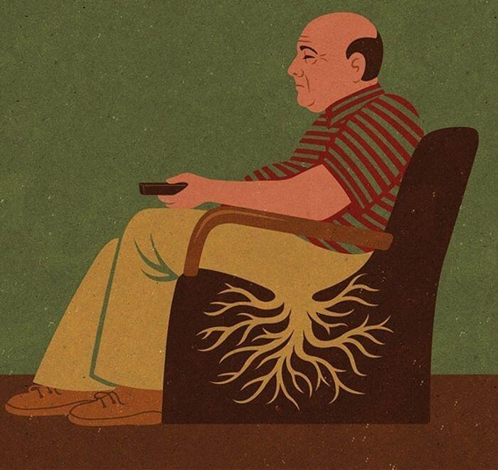 20 Ilustrasi yang Menggambarkan Manusia Masa Kini!