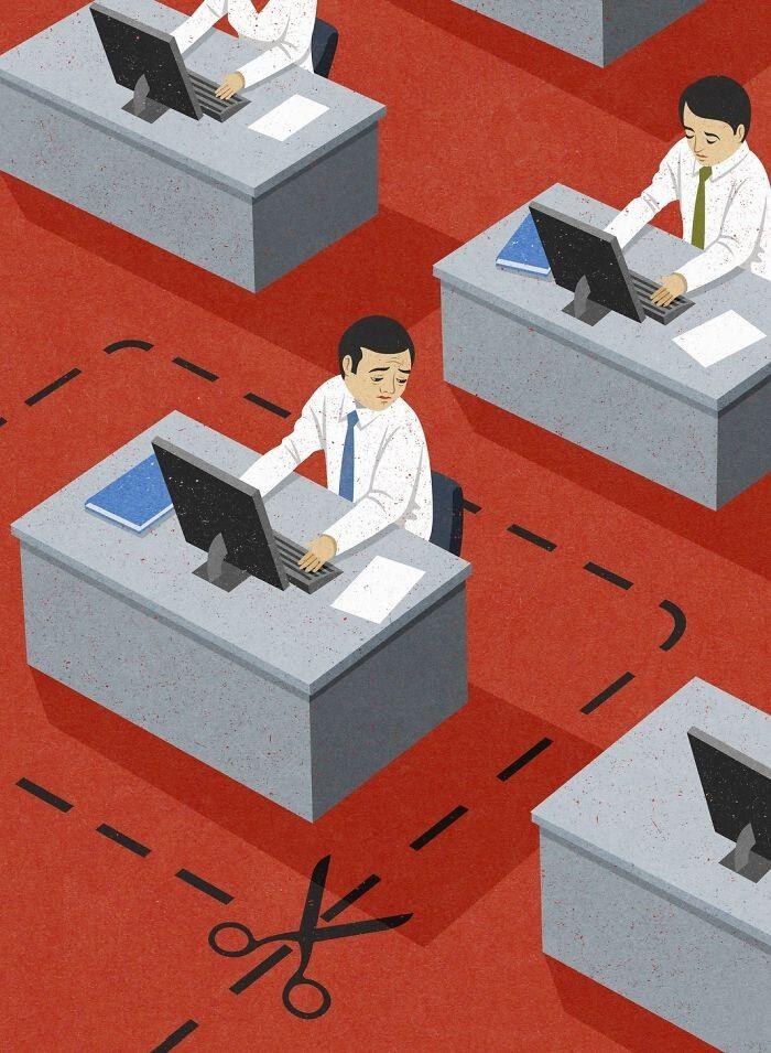 20 Ilustrasi yang Menggambarkan Manusia Masa Kini!