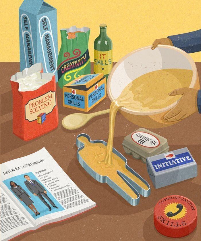 20 Ilustrasi yang Menggambarkan Manusia Masa Kini!