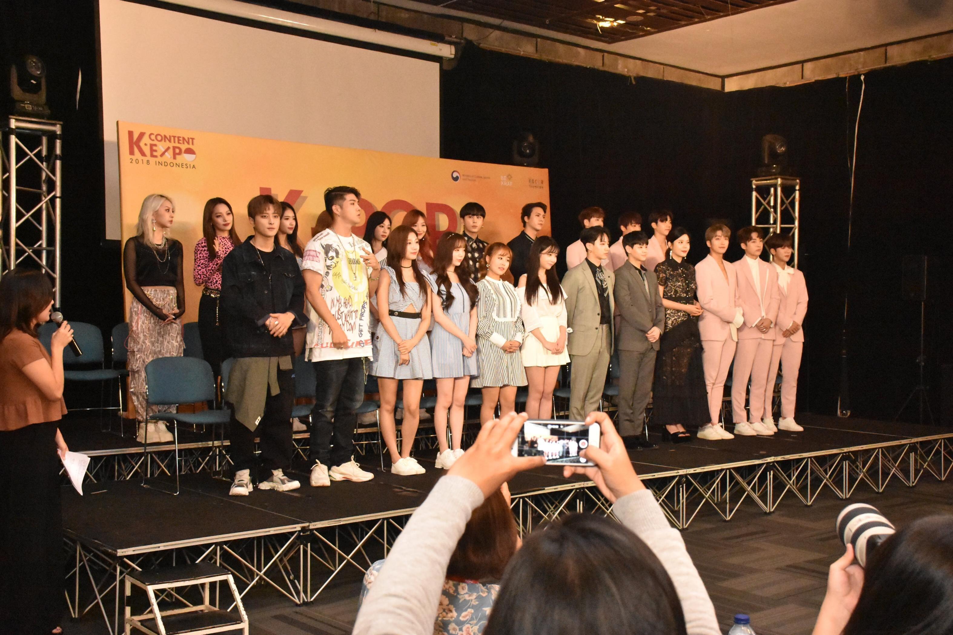 Bertabur Bintang KPop, 7 Momen Tak Terlupakan di K-Content Expo 2018