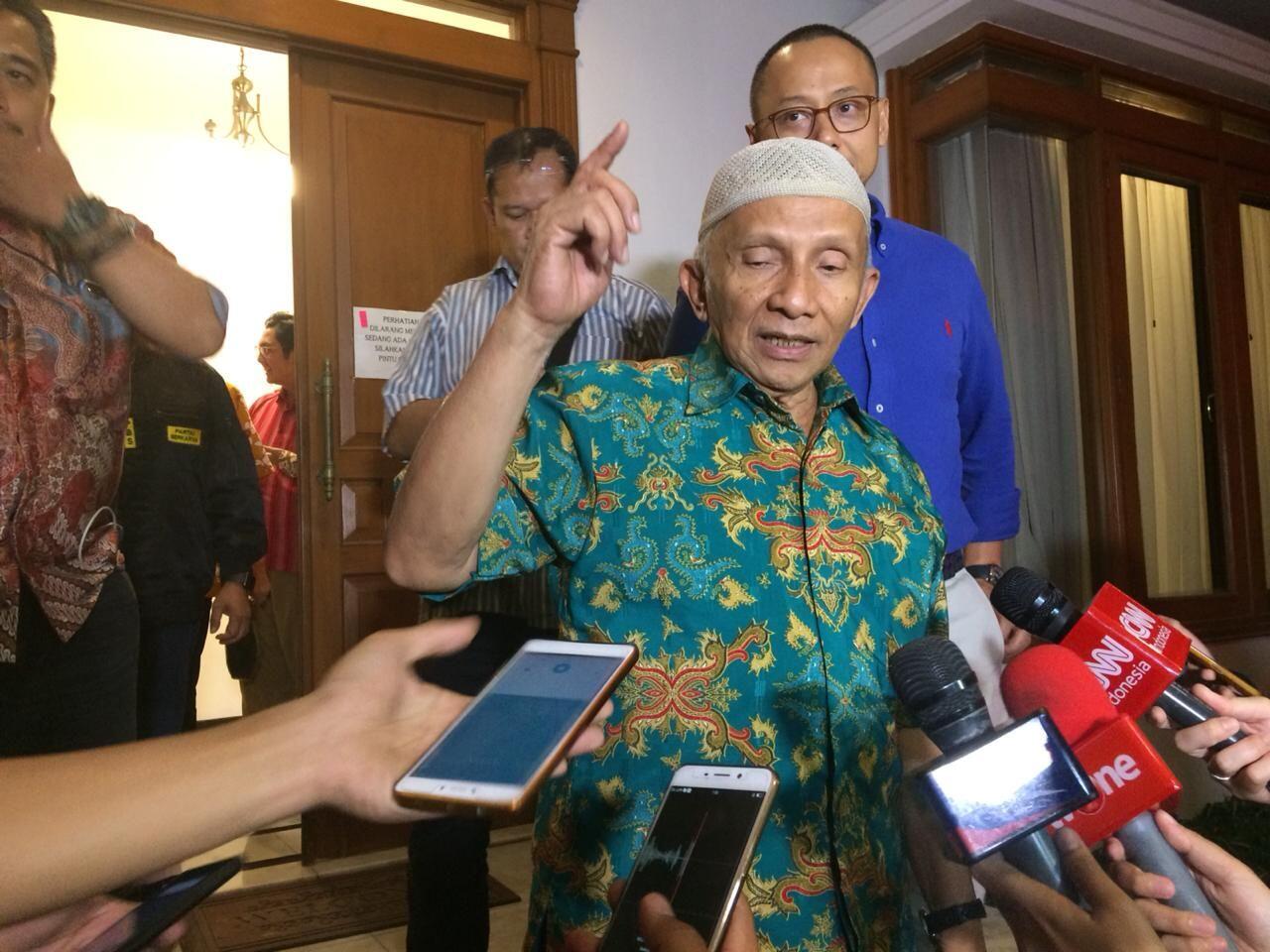 300 Pengacara Siap Dampingi Amien Rais di Polda Metro Jaya