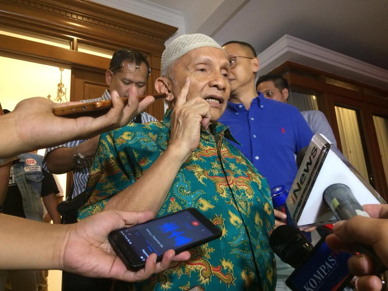 300 Pengacara Siap Dampingi Amien Rais di Polda Metro Jaya