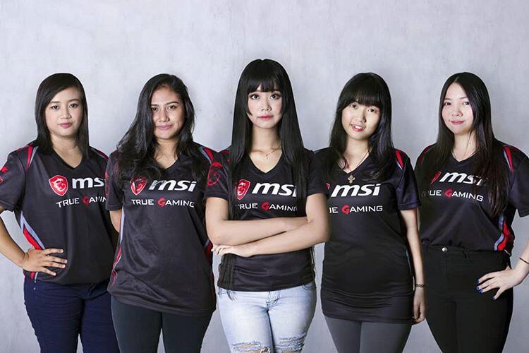 IGO, 5 Team E-Sports Wanita Kebanggaan Indonesia