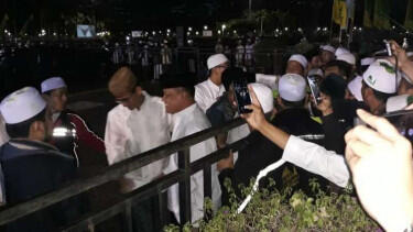 Sandi Disebut Ustaz di Tablig Akbar Majelis Rasulullah