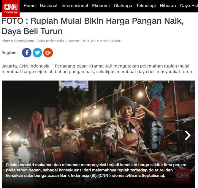 Rupiah Terendah Dua Dekade Terakhir, Investor Nantikan Rilis Penjualan Ritel