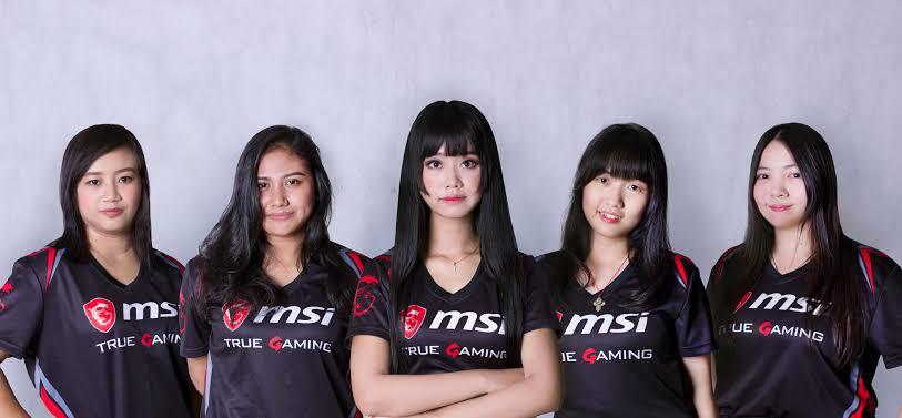 5 tim esport wanita indonesia