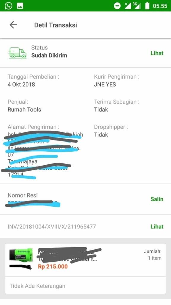 Cara membeli barang di tokopedia tanpa uang