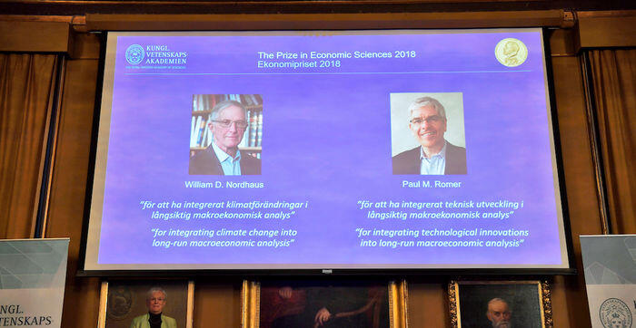 Nobel untuk teori interaksi ekonomi dengan alam dan teknologi