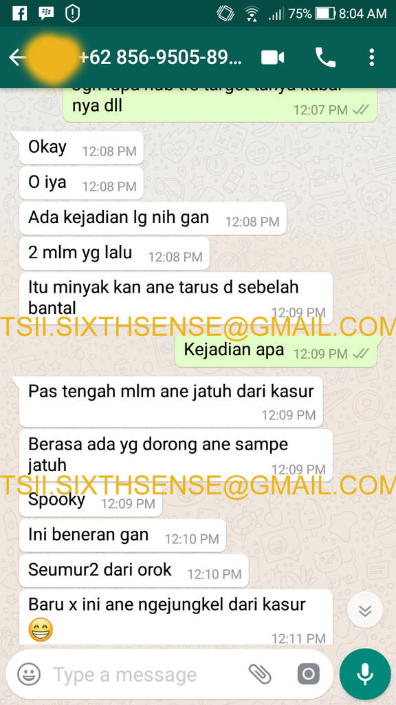 Terima Jasa Terawangan oleh Tim Supreme Indigo Indonesia (TSII)