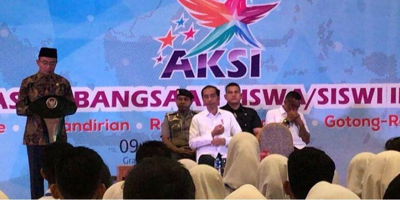 Mendikbud Imbau Siswa AKSI 2018 Pertahankan 3 Aset Termahal Bangsa