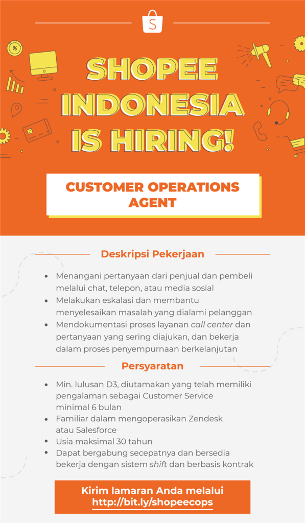 Loker bagian Operation di perusahaan Ecommerce