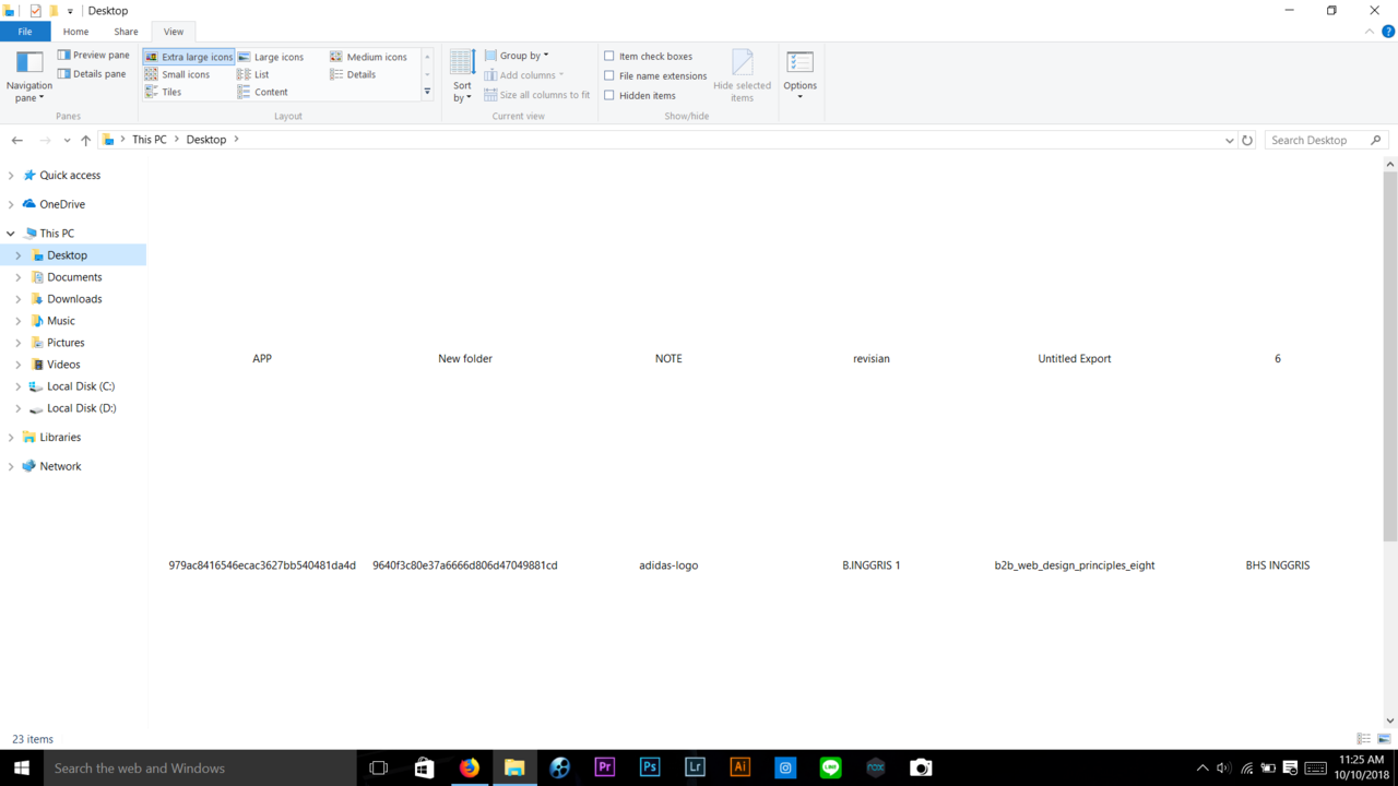 Bantuin dong: thumbnails file explorer ane ilang gan/ga ada icon yg keliatan