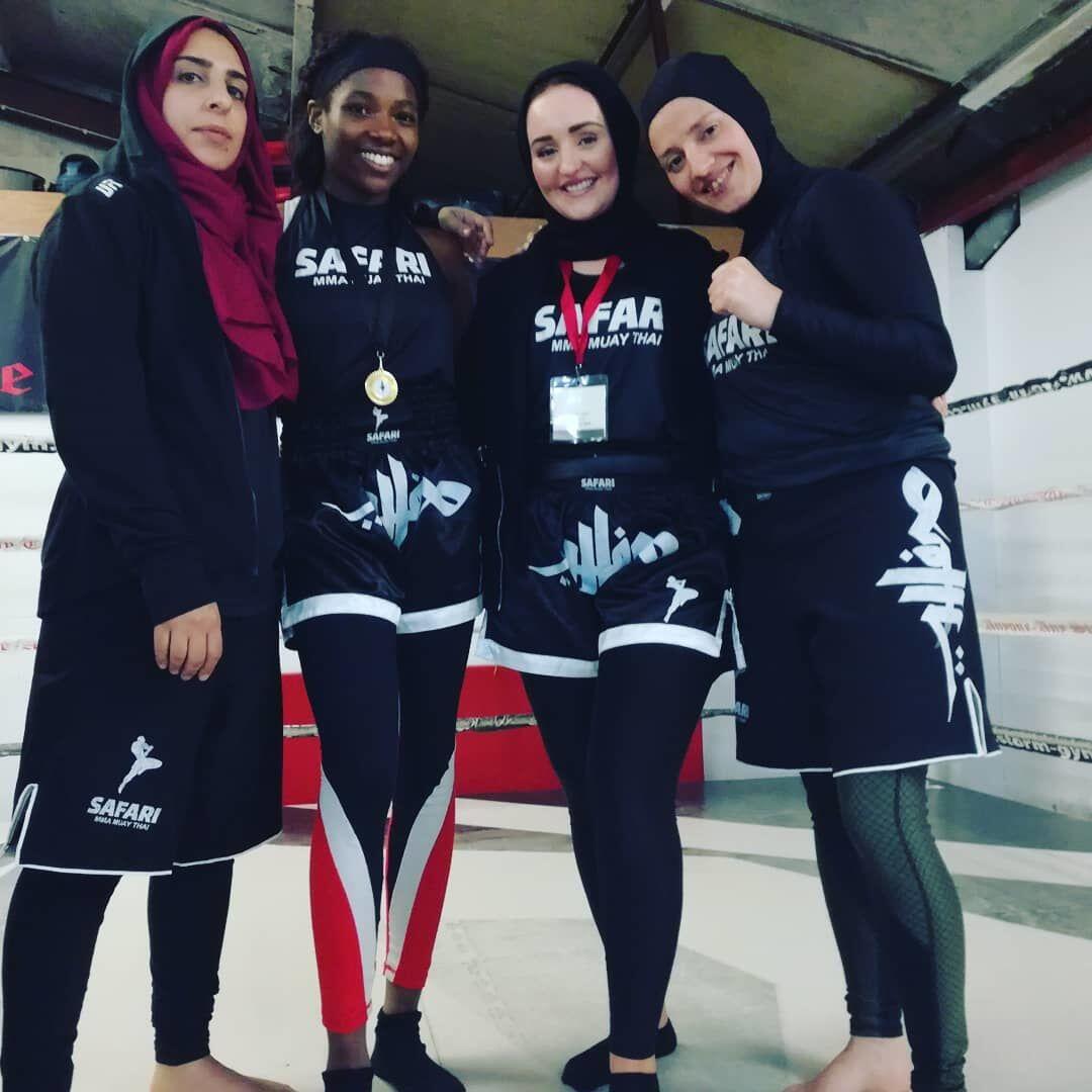 Kisah Khadijah, Hijaber Gigih yang Kembangkan Thai Boxing Muslimah