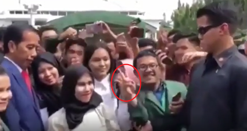 Video Paspampres Turunkan Tangan Mahasiswa Viral, Ini Penjelasannya