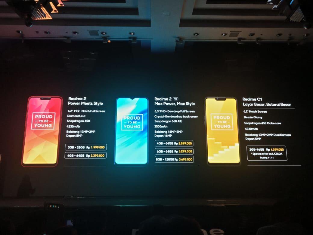 Smartphone Realme Masuk ke Indonesia, Ada Tiga Pilihan, Lho!