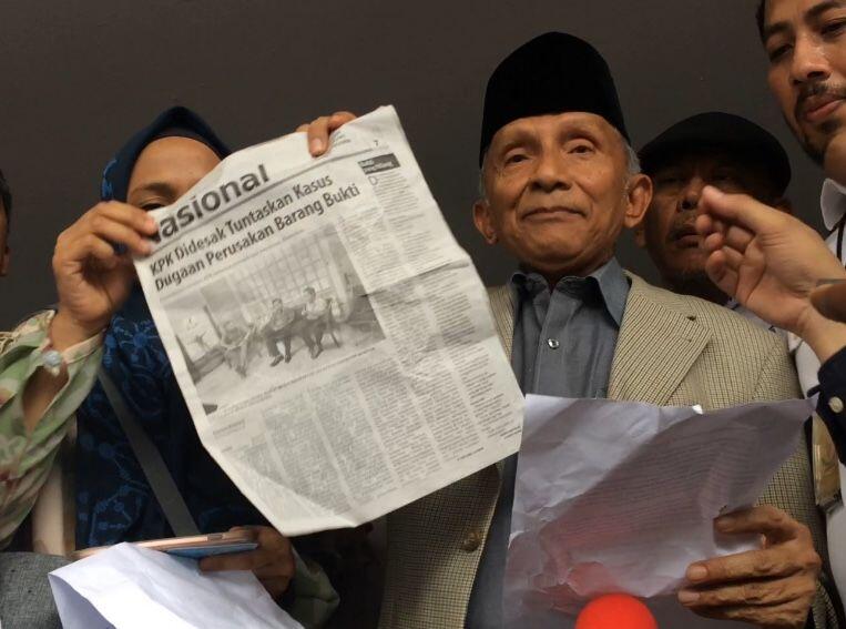 Amien: Ratna Ditangkap 4 Oktober, Surat Saya Tanggal 2, Ini Janggal!