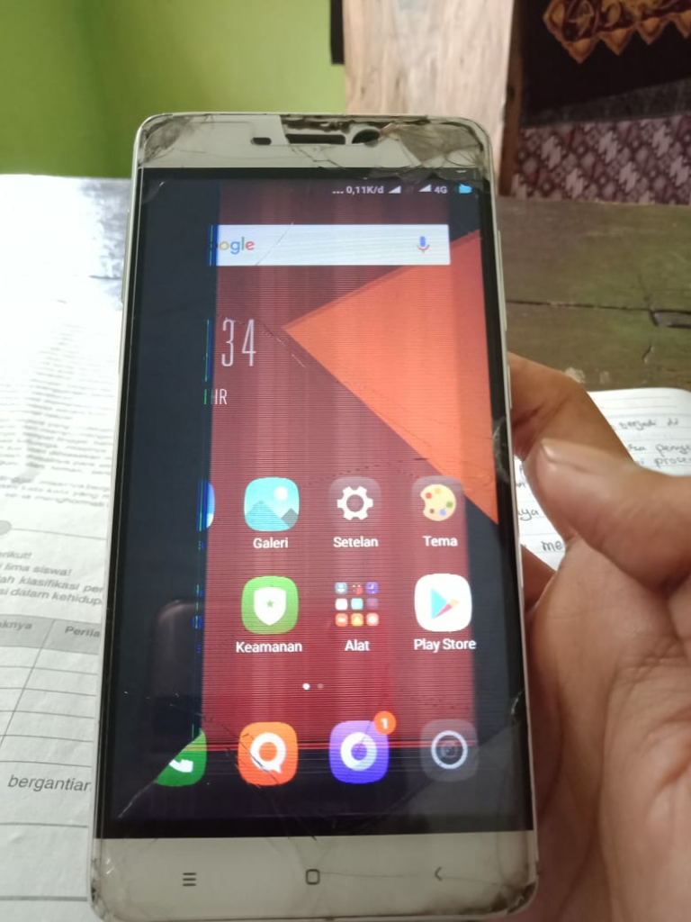 Berapa BENERIN LCD Xiaomi Redmi 4 Gan?