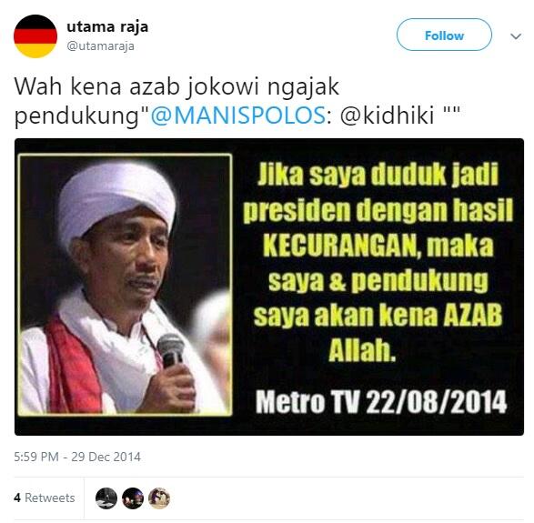 ("digital archive 2014") Apakah Jokowi Sedang Didera Janji dan Sumpahnya?