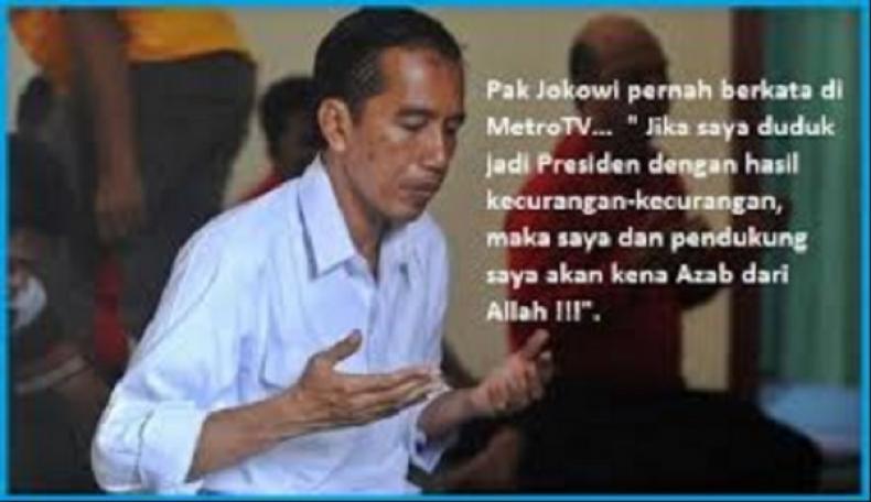 ("digital archive 2014") Apakah Jokowi Sedang Didera Janji dan Sumpahnya?