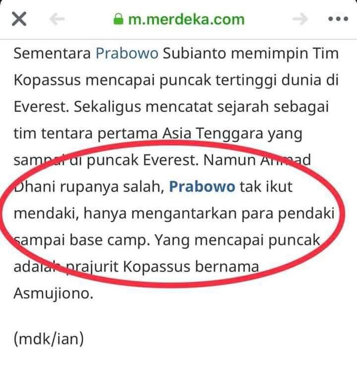 Mardani Banggakan Prestasi Prabowo Soal Gunung Everest, Arsul Sani: Pilpres Tak Cari