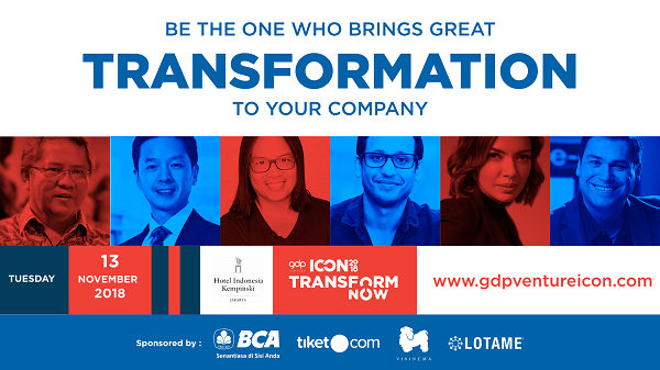 Saatnya Expert Berbagi Kisah Sukses Transformasi Digital di ICON2018
