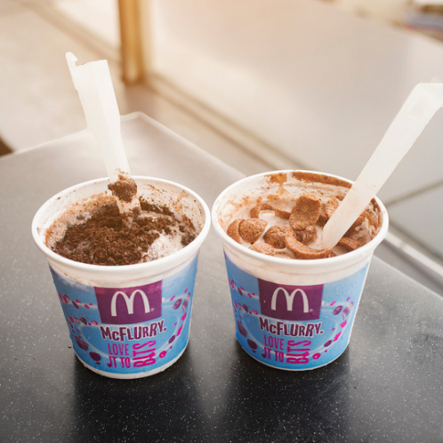 McFlurry, disituasi kayak gini pas banget buat dikonsumsi, Gan!