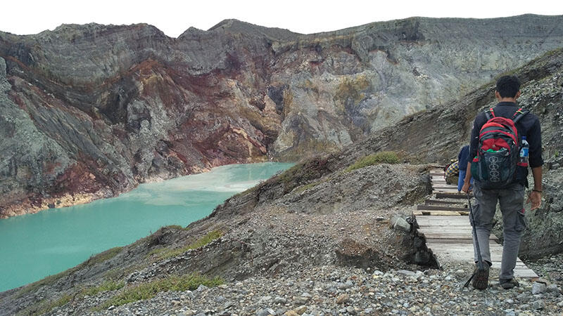 Keajaiban lain Kawah Ijen itu bernama Yunani