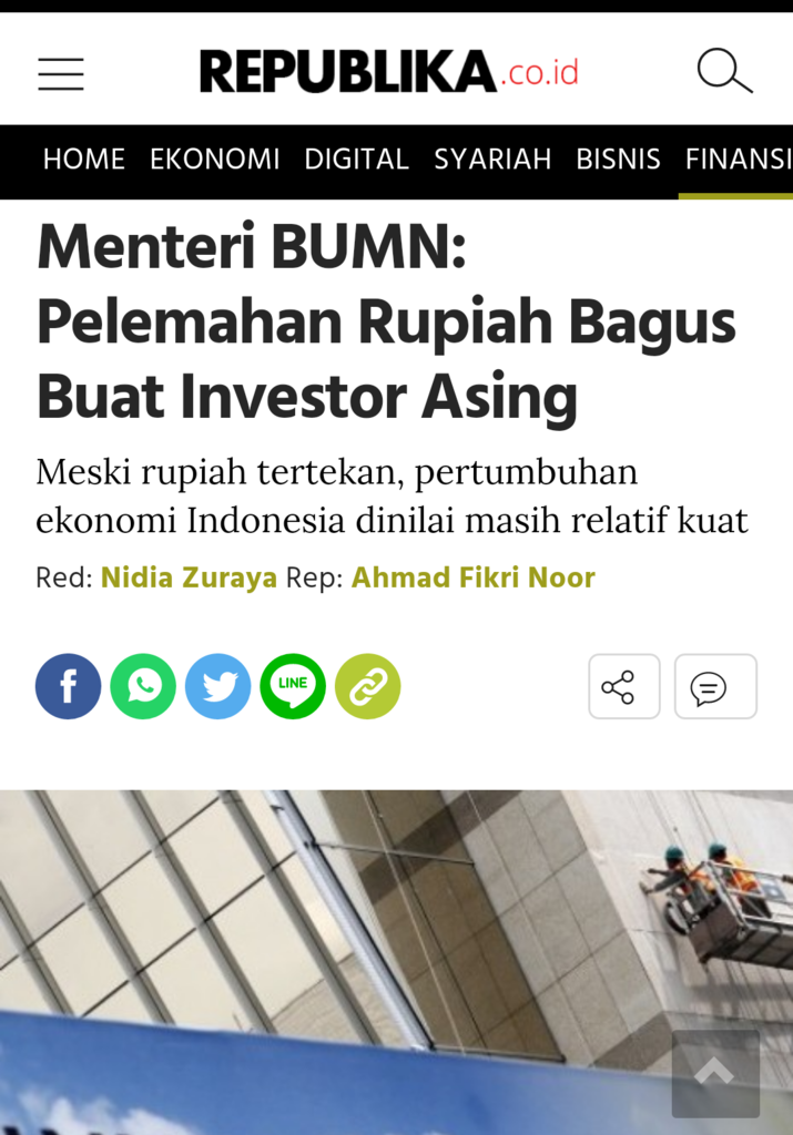 Rupiah dan IHSG Kompak Melemah Pagi Ini