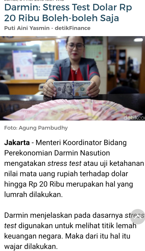 Rupiah dan IHSG Kompak Melemah Pagi Ini