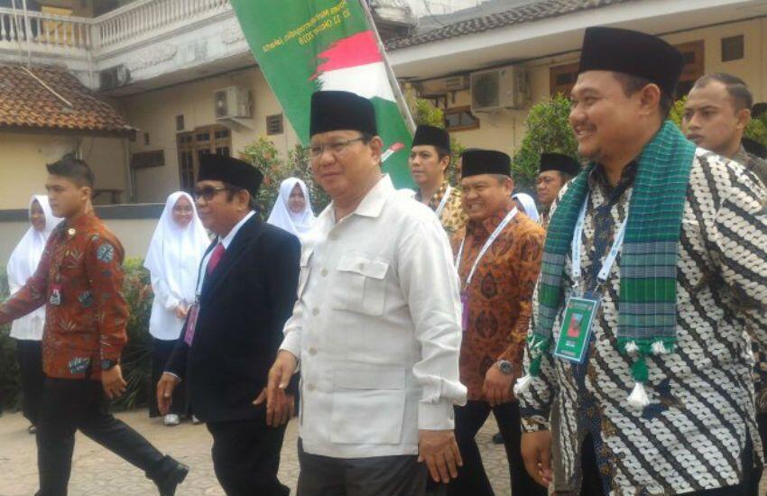 Hadiri Rakernas LDII, Prabowo: Saya Bukan Minta Dukungan