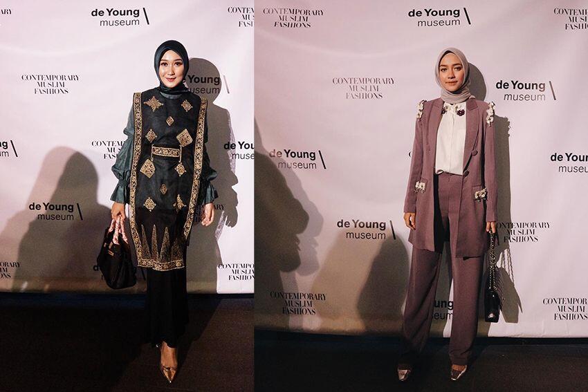 Adu Gaya Dian Pelangi Vs Mega Iskanti, Glamour & Elegan Berbalut Hijab