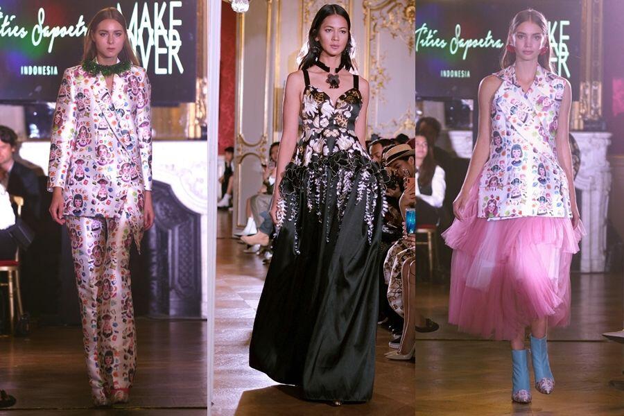 Indahnya Tata Rias Champagne Gold di Paris Fashion Week