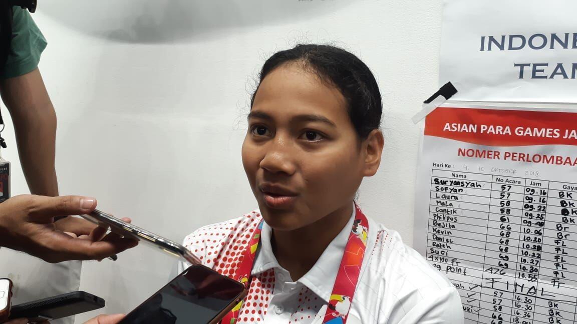 Dapat Medali Ketiga, Syuci Pecahkan Rekor Personalnya