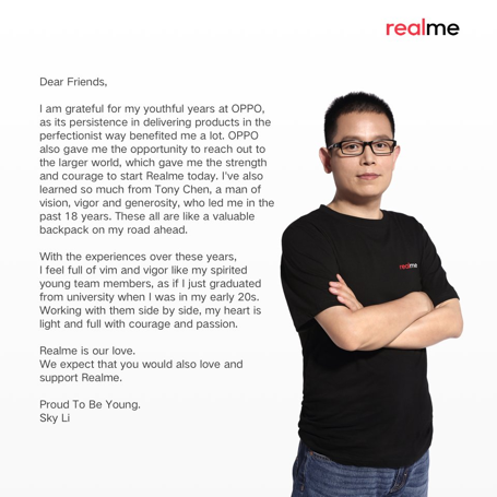 Smartphone yang Menyasar Generasi Muda, Ini Fokus CEO Realme