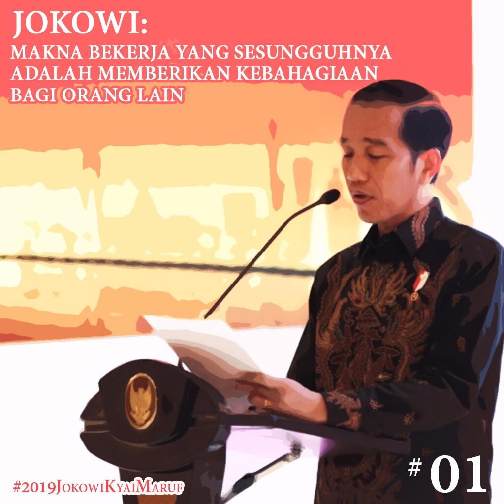 Di Hadapan Investor, Jokowi Jelaskan Tiga Makna Bahagia