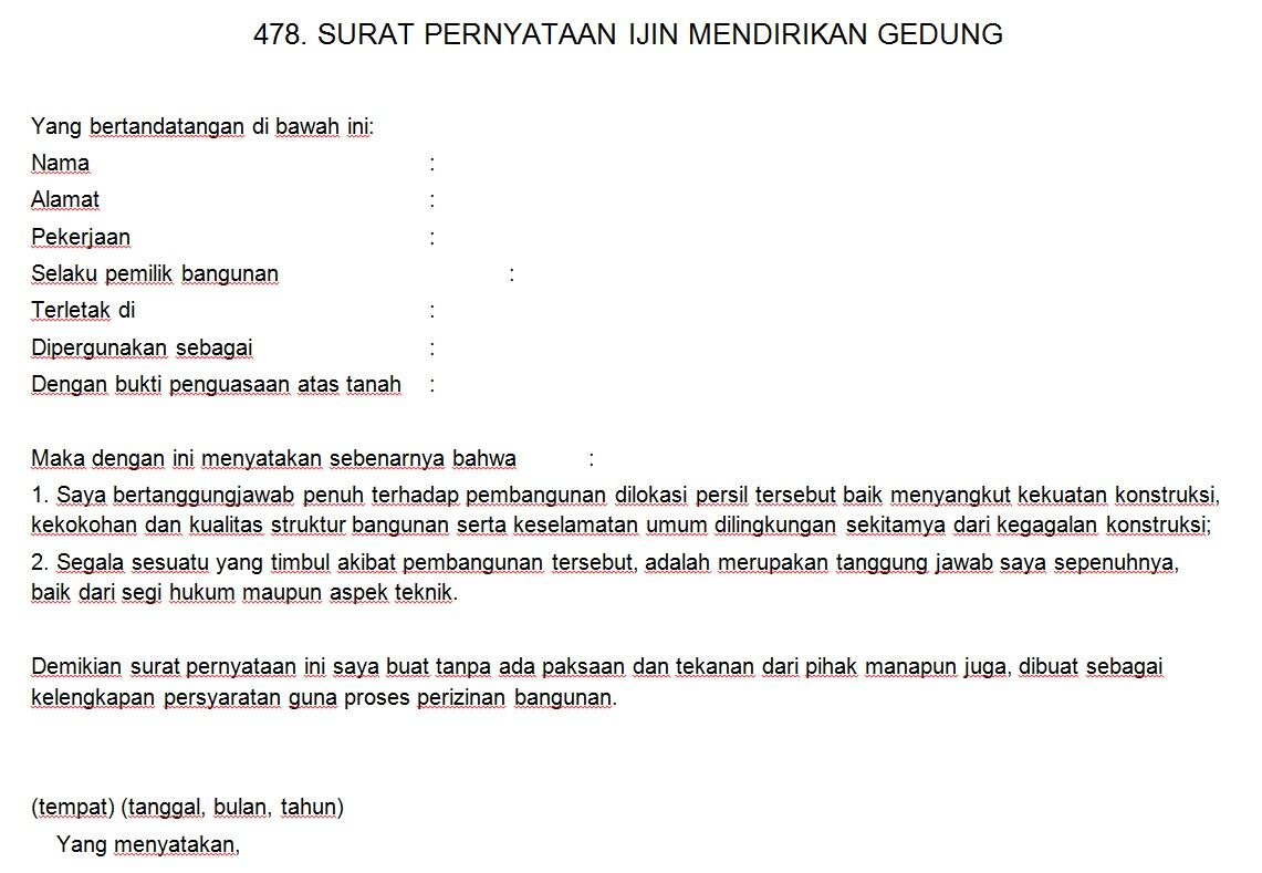 Contoh Draft Akta Notaris