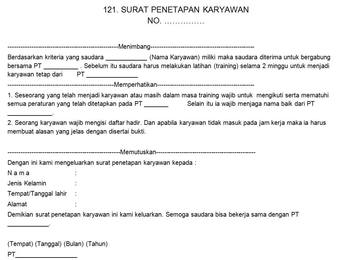 Contoh Draft Akta Notaris