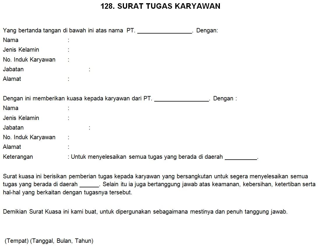 Contoh Draft Akta Notaris