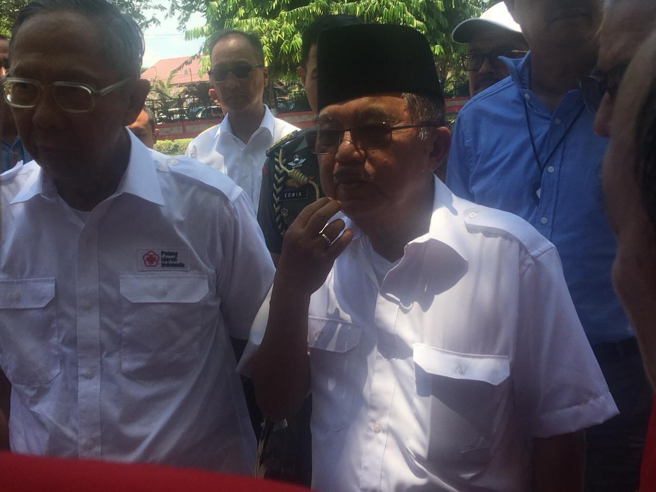 Bersama Sekjen PBB, Wapres Pantau Penanganan Bencana di Palu