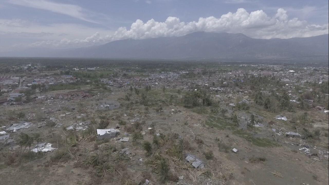 Bersama Sekjen PBB, Wapres Pantau Penanganan Bencana di Palu