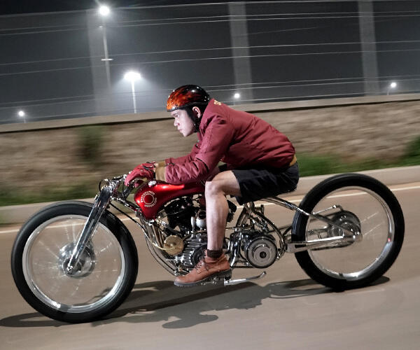 Tosan Adji, Harley Custom Anak Bangsa Siap Berlaga di Jerman 