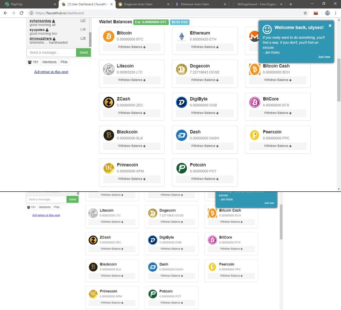 Cara Kerja FAUCETHUB.io and auto claim